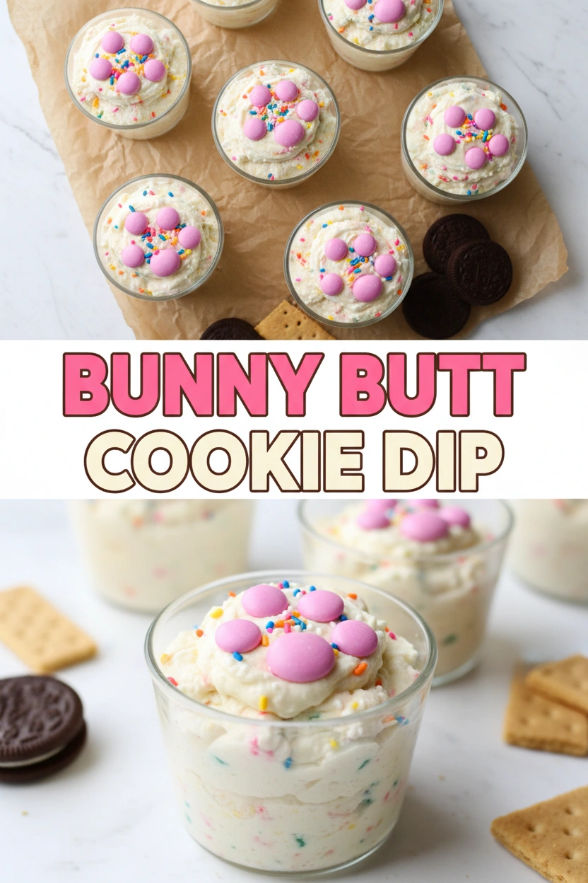 Bunny Butt Cookie Dip