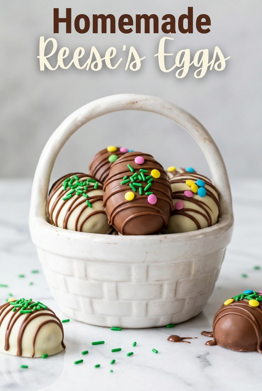Homemade Reese’s Eggs