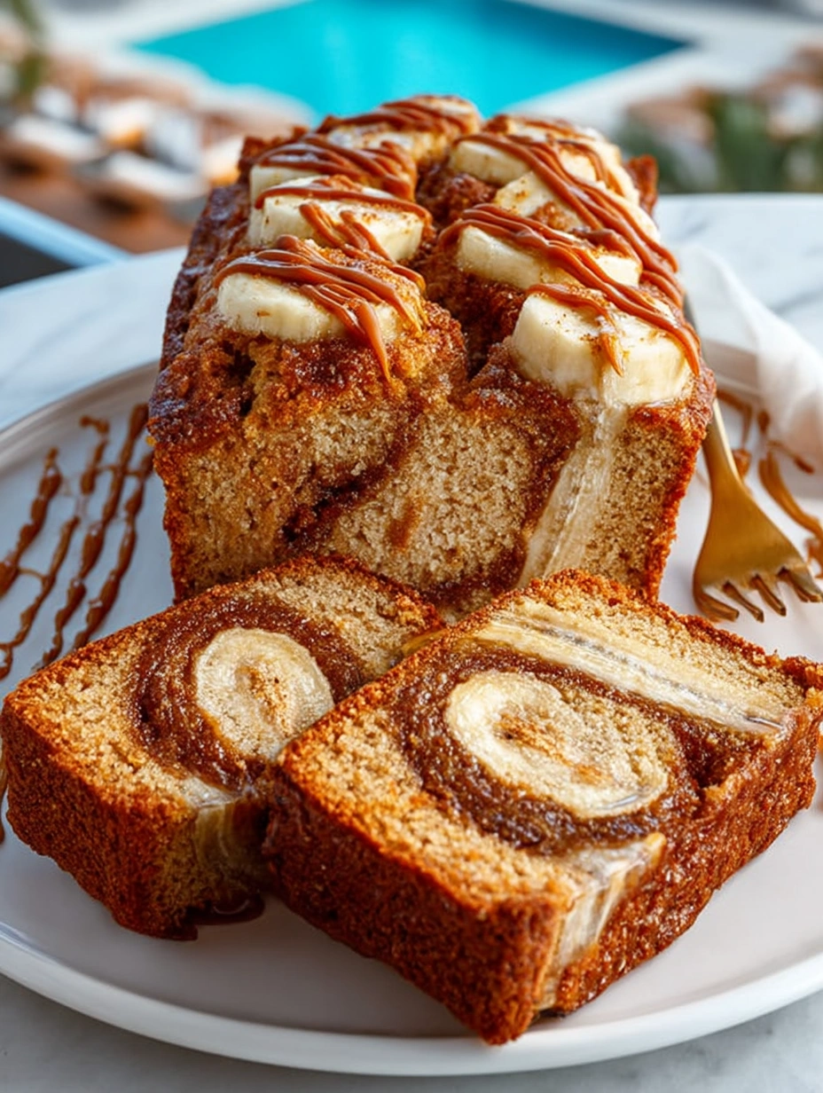 Biscoff Banana Bread With The Best Swirl And Flavor